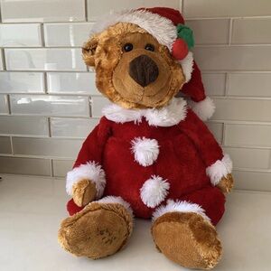 Merry Christmas sugarloaf 2006 Christmas red and white stuffed bear